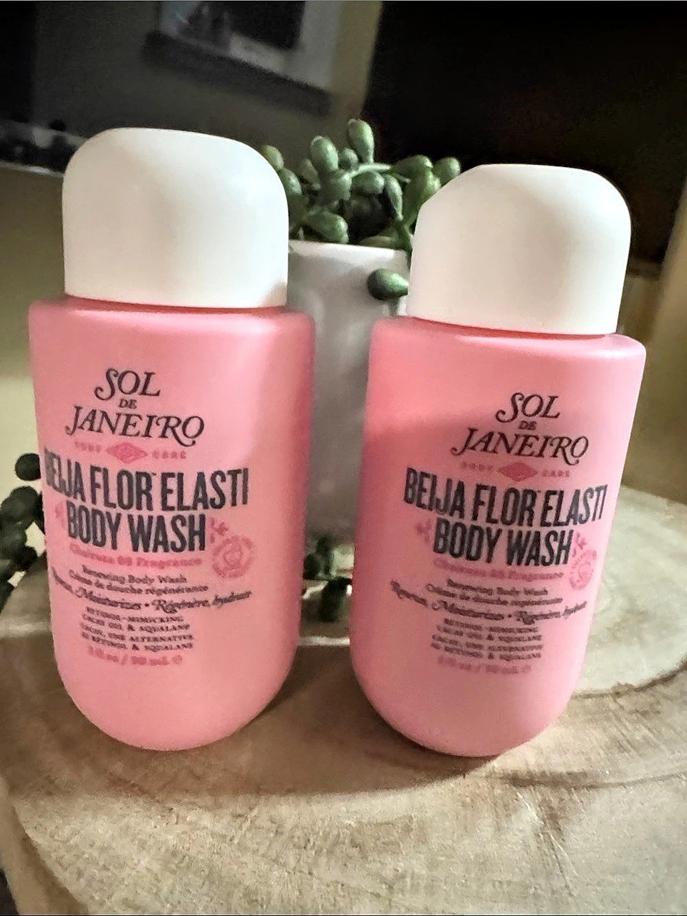 Sol de Janeiro Beija Flor Elasti-Cream Body Wash Body Wash Pink 2-Pack NWT